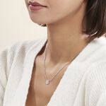 Collier Argent Blanc Turin Oxydes De Zirconium - Colliers fantaisie Femme | Histoire d&rsquo;Or