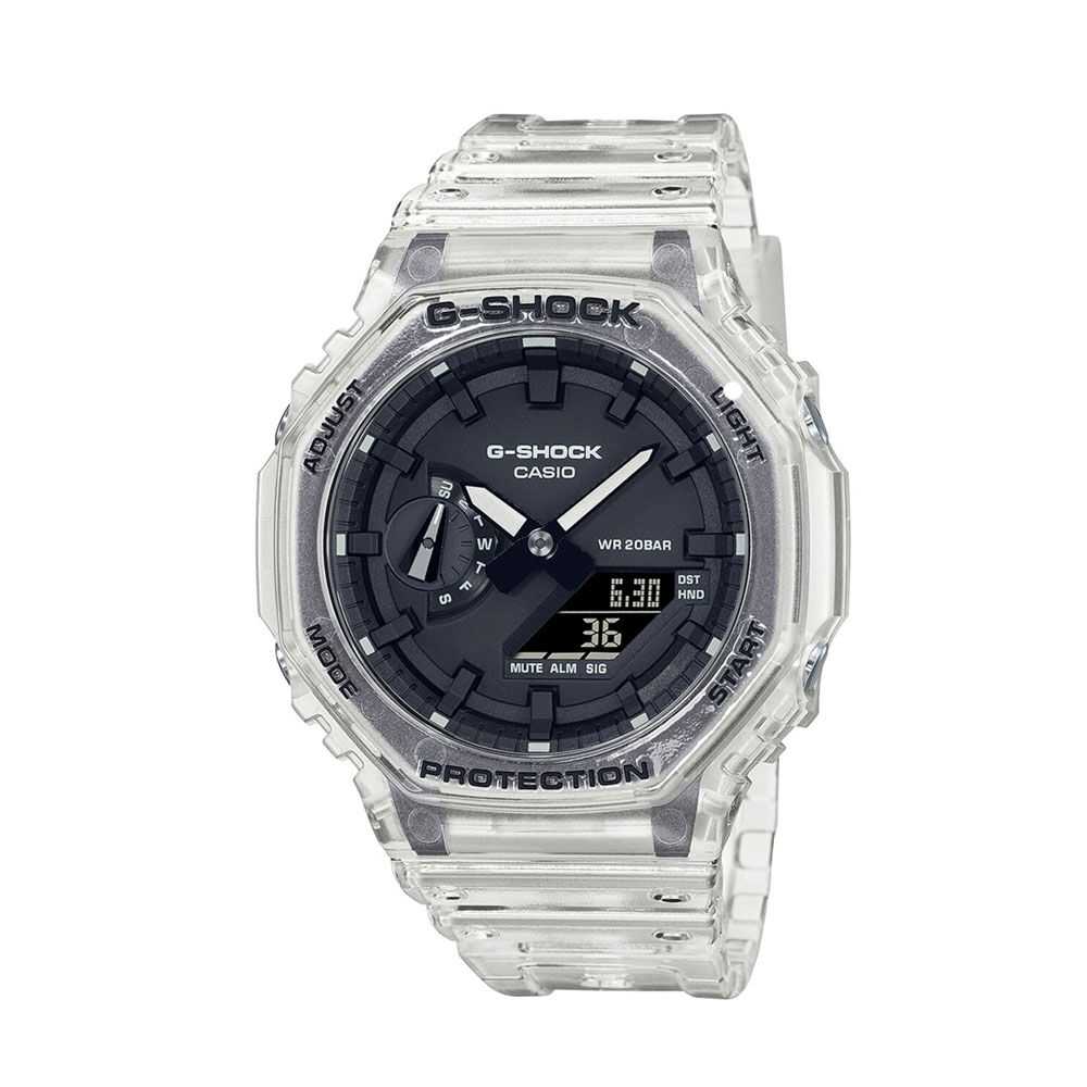 G shock watch black and white hot sale