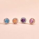 Boucles D'oreilles Puces Rio Argent Blanc Oxyde - Boucles d'oreilles fantaisie Femme | Histoire d&rsquo;Or