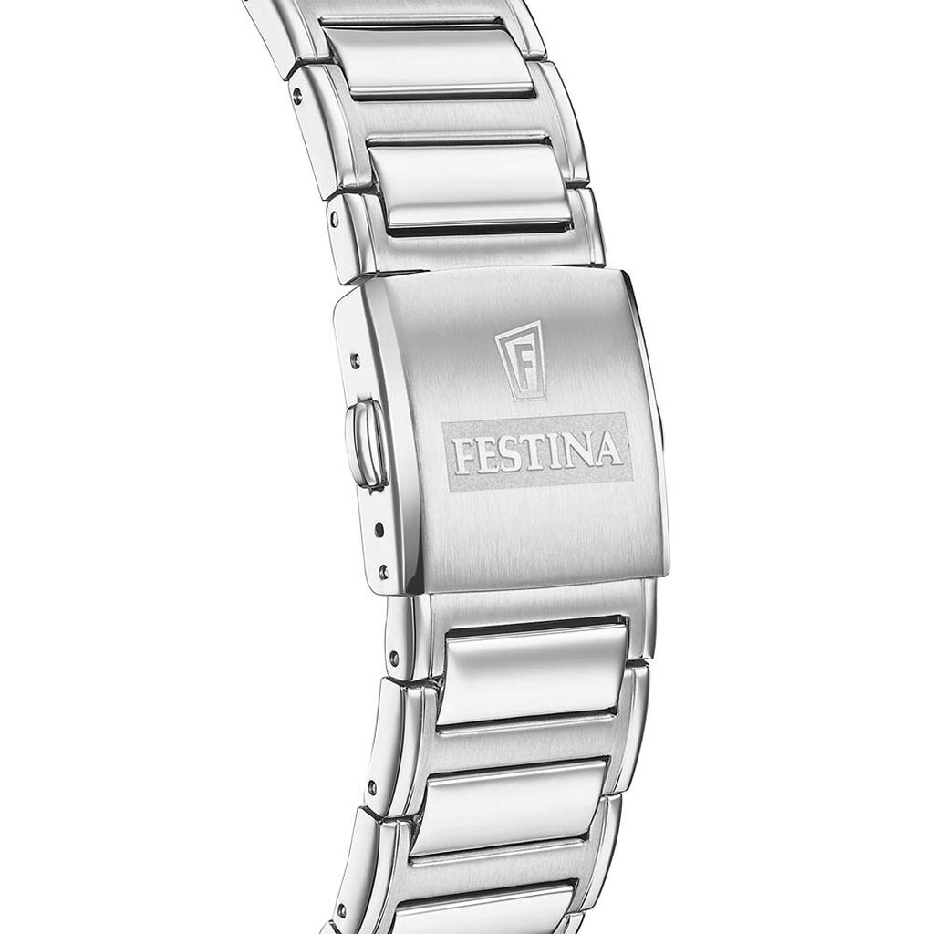 Montre Festina On The Square Chrono Bleu - Montres Homme | Histoire d’Or
