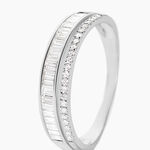 Bague Collection 1986 Or Blanc Diamant - Bagues avec pierre Femme | Histoire d&rsquo;Or