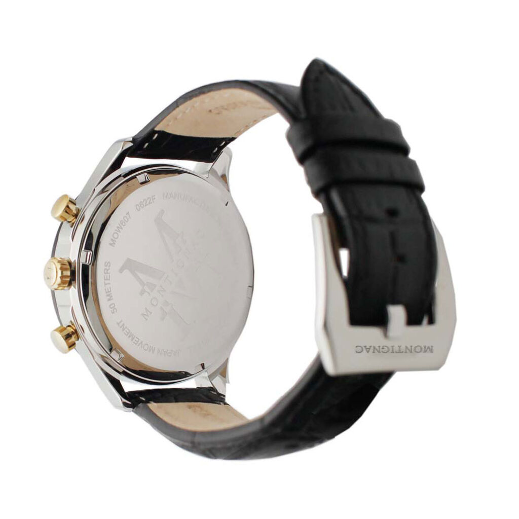 Montre Montignac Round Chrono Vert - Montres Homme | Histoire d’Or