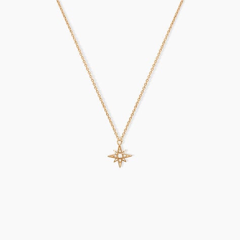 Collier Kazima Plaqué Or Oxydes De Zirconium - Colliers fantaisie Femme | Histoire d’Or