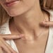 Chaine Tamsina Argent Blanc - Chaines Femme | Histoire d’Or