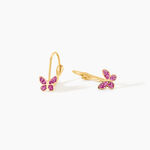 Boucles D'oreilles Pendantes Or Jaune Alyssia - Boucles d'oreilles pendantes Enfant | Histoire d&rsquo;Or