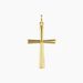 Pendentif Alyssa Croix Or Jaune - Pendentifs Baptême Famille | Histoire d’Or