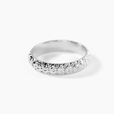 Alliance Mathena Ruban Plat Or Blanc