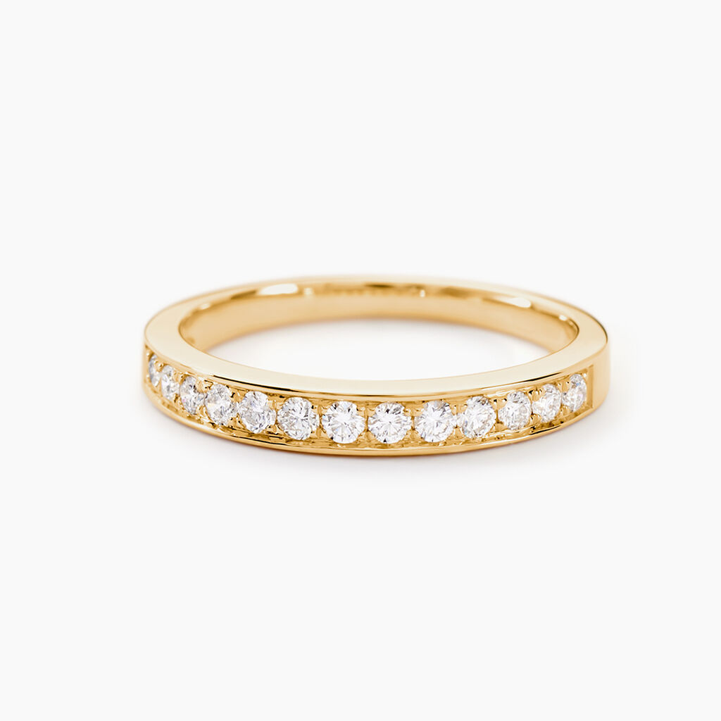 Alliance Rhea Or Jaune Diamant - Bijoux Femme | Histoire d&rsquo;Or
