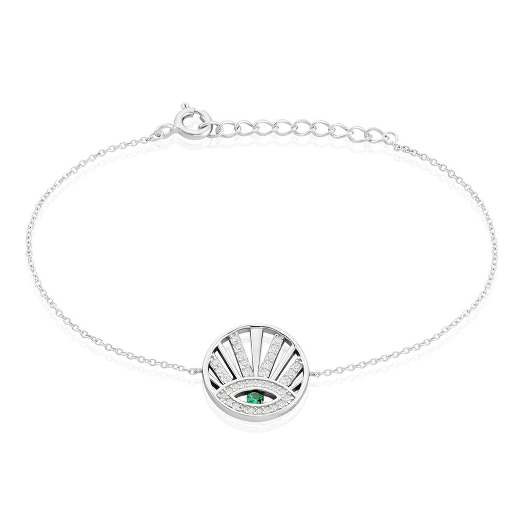 Bracelet Aries Argent Blanc Oxyde De Zirconium - Bracelets Femme | Histoire d&rsquo;Or