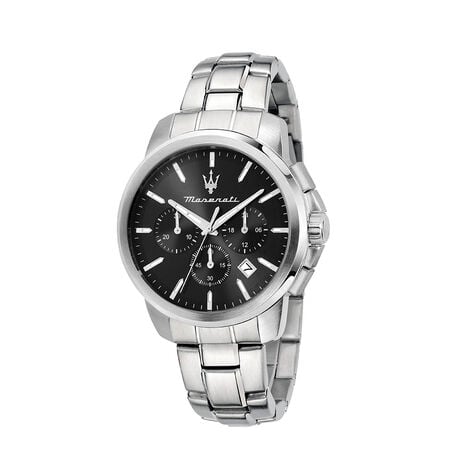 Montre Maserati Successo Noir - F&ecirc;te des p&egrave;res Homme | Histoire d&rsquo;Or
