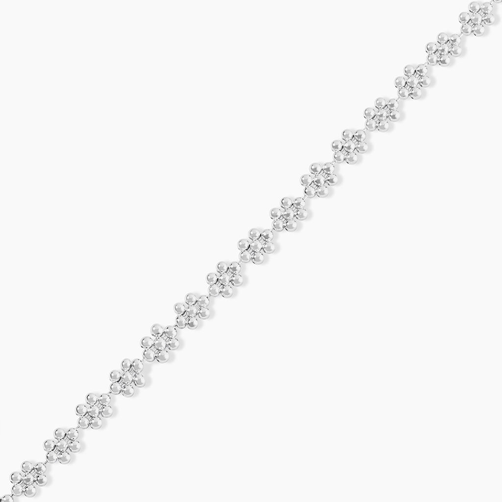 Bracelet Ashlee Argent Blanc - Bracelets Femme | Histoire d&rsquo;Or