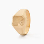 Chevali&egrave;re Gregg Carree Diamantee Soleil Or Jaune - Chevali&egrave;res Homme | Histoire d&rsquo;Or