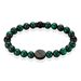 Bracelet Jourdan Acier Noir Malachite - Bracelets Homme | Histoire d’Or
