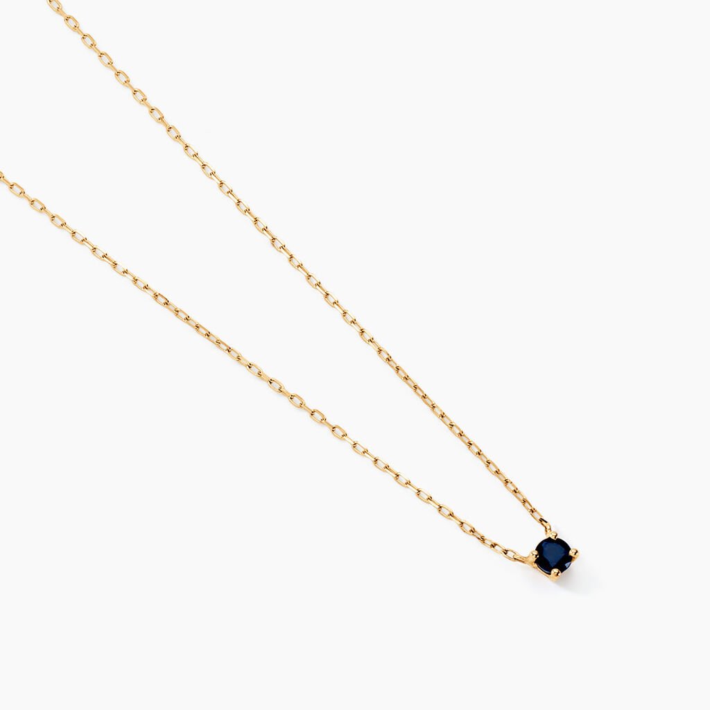 Collier Onora Or Jaune Saphir - Colliers Femme | Histoire d&rsquo;Or