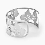 Bracelet Jonc Acier Blanc - Bracelets joncs Femme | Histoire d&rsquo;Or