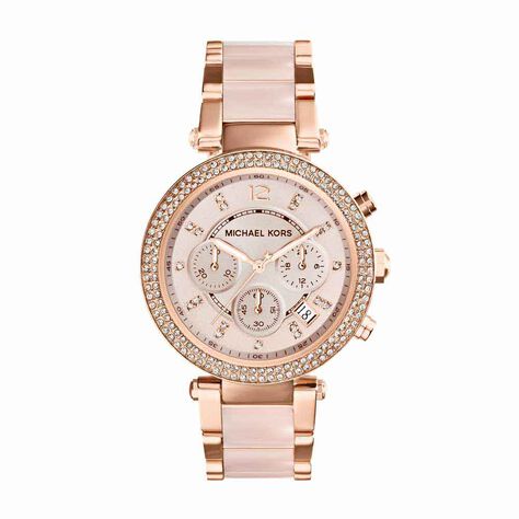 Montre Michael Kors Parker Rose - Montres Femme | Histoire d’Or