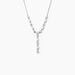 Collier Cravate Argent Blanc Shiny Nights Oxyde De Zirconium - Colliers Femme | Histoire d’Or