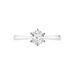 Bague Solitaire Athena Or Blanc Diamant - Bagues solitaires Femme | Histoire d’Or
