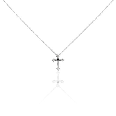 Collier Argent Florian Oxydes De Zirconium - Colliers fantaisie Femme | Histoire d’Or