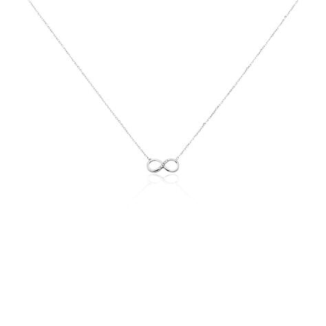 Collier Cleena Or Blanc Diamant - Colliers Femme | Histoire d’Or