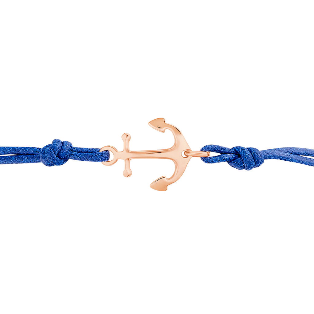 Bracelet Sacha Argent Rose - Bracelets cordon Femme | Histoire d’Or