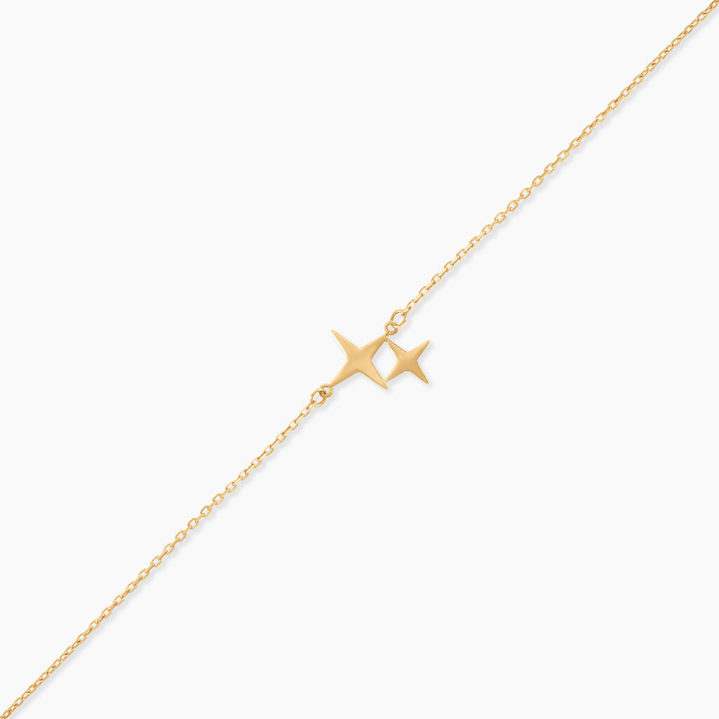 Bracelet Usagi Or Jaune - Bijoux sans pierre Femme | Histoire d&rsquo;Or