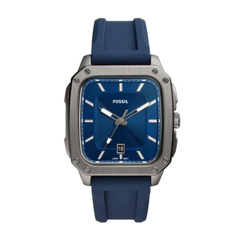 Montre Fossil Inscription Bleu - Montres Homme | Histoire d’Or