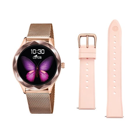 Coffret De Montre Lotus Connect&eacute;e Smartwach Noir - Montres connect&eacute;es Femme | Histoire d&rsquo;Or