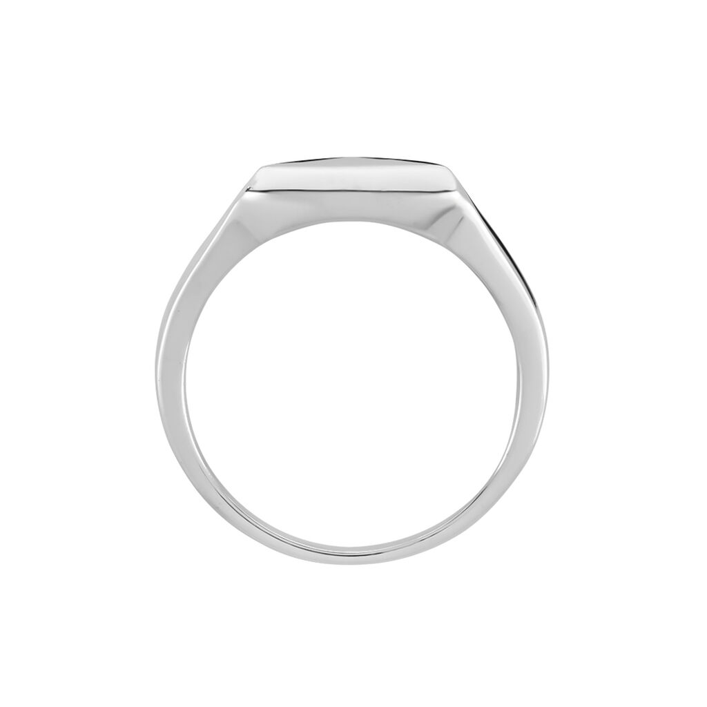 Chevalière Argent Blanc Sami - Chevalières Homme | Histoire d’Or