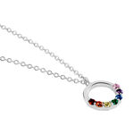 Collier Argent Giustino Oxydes De Zirconium - Colliers fantaisie Femme | Histoire d&rsquo;Or