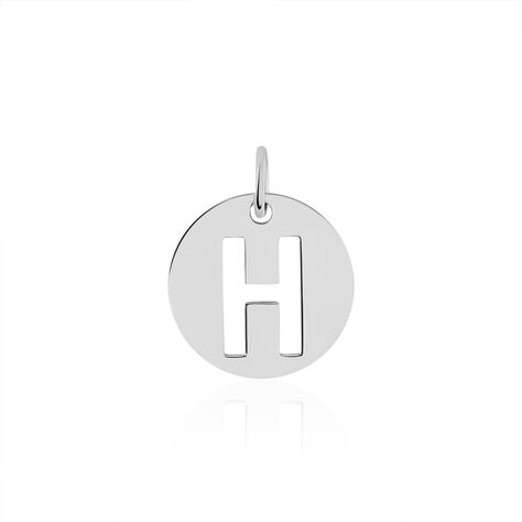 Pendentif Elio H Argent Blanc - Pendentifs Famille | Histoire d’Or