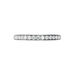 Demi Alliance Rhea Platine Blanc Diamant - Alliances Femme | Histoire d’Or