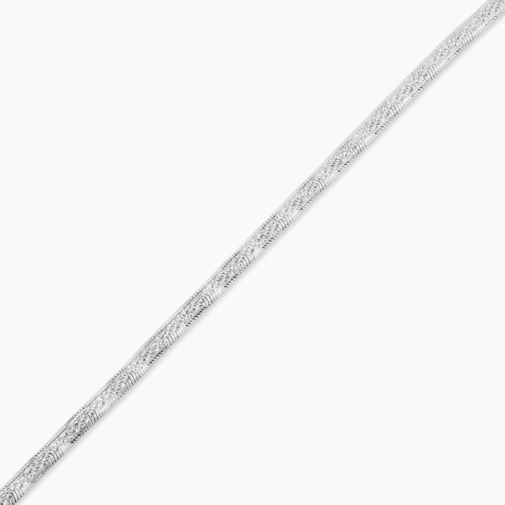 Bracelet Leonte Argent Blanc - Bracelets cha&icirc;ne Femme | Histoire d&rsquo;Or