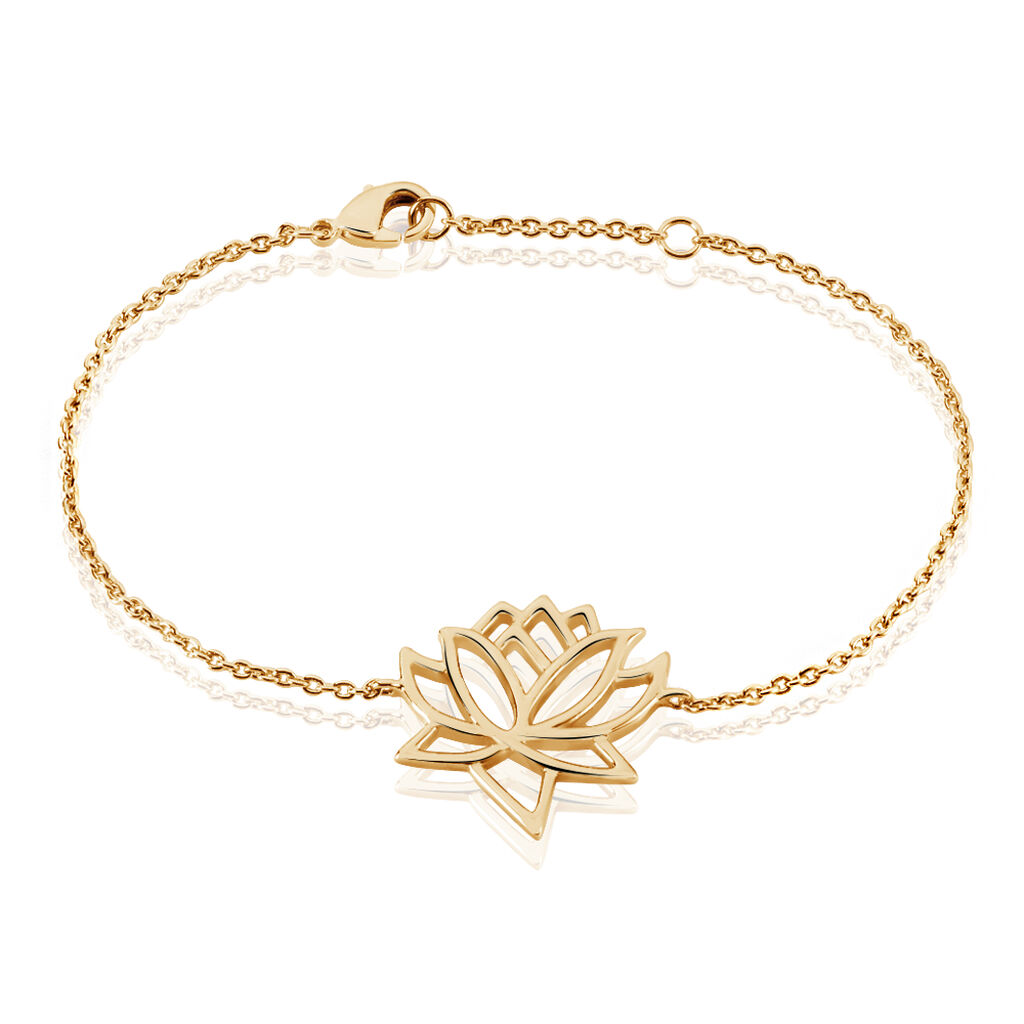 Bracelet De Montre Fleurus Plaqué Or - Couleur Doré, Neuf (sans étiquette), Pour Remplacement Ou Customisation