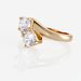 Bague Laban Plaqué Or Oxyde - Bagues avec pierre Femme | Histoire d’Or