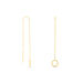 Boucles D'oreilles Pendantes Albya Or Jaune - Boucles d'oreilles pendantes Femme | Histoire d’Or
