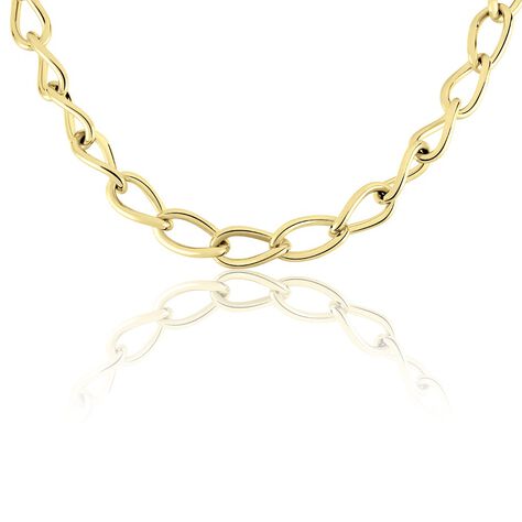 Collier Justinien Acier Doré - Colliers fantaisie Femme | Histoire d’Or