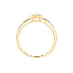 Bague Solitaire Julia Or Jaune Diamant Synthetique - Bagues solitaires Femme | Histoire d&rsquo;Or