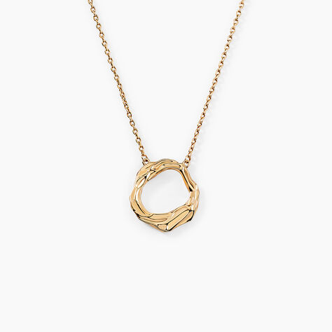 Collier Or&eacute;e Plaqu&eacute; Or Jaune - Colliers Femme | Histoire d&rsquo;Or