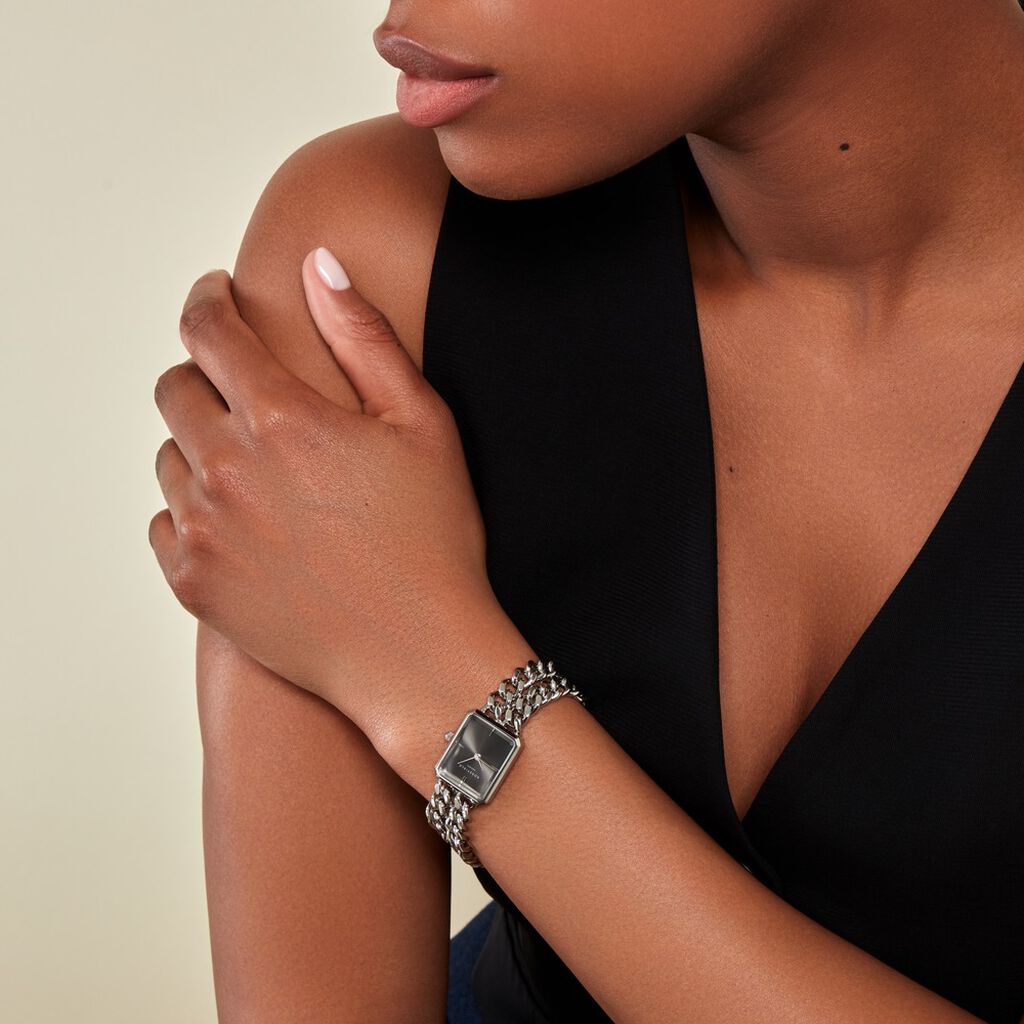 Montre Rosefield Studio 24 Noir - Montres Femme | Histoire d’Or