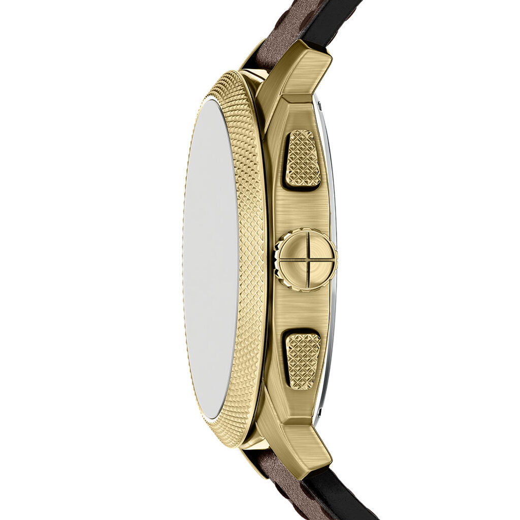 Montre Fossil Machine Marron - F&ecirc;te des p&egrave;res Homme | Histoire d&rsquo;Or