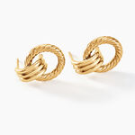 Boucles D'oreilles Puces Zareen Or Jaune - Clous d'oreilles Femme | Histoire d&rsquo;Or