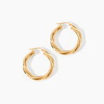 Cr&eacute;oles Tegan Or Jaune - Boucles d'oreilles cr&eacute;oles Femme | Histoire d&rsquo;Or