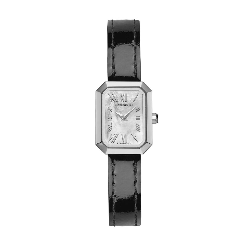 Montre Herbelin Octogone Argent&eacute; - Montres Femme | Histoire d&rsquo;Or