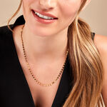 Collier Eva Acier Jaune - Sautoirs Femme | Histoire d&rsquo;Or