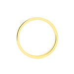 Alliance Raphie Ruban Plat Or Bicolore - Alliances Unisex | Histoire d&rsquo;Or