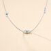 Collier Parad'eyes Argent Blanc - Colliers fantaisie Femme | Histoire d’Or
