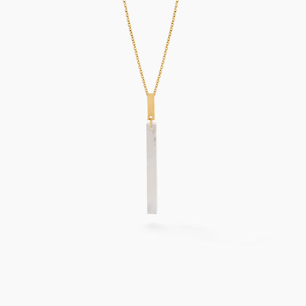 Collier Halcyone Or Jaune Nacre - Colliers Femme | Histoire d’Or