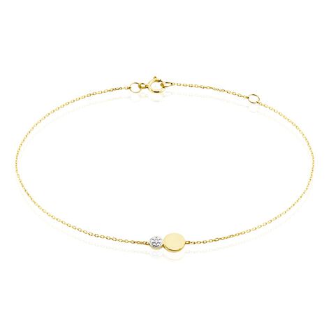 Bracelet Or Jaune Abihu Diamants - Bracelets Femme | Histoire d’Or