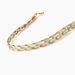 Bracelet Jasmin Tresse Or Bicolore - Bracelets Femme | Histoire d’Or
